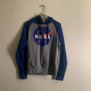 NASA Circle Logo Chemistry Sweatshirt Size S